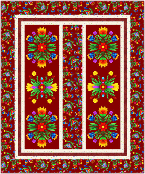 Dance of Beauty: Maroon