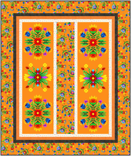 Dance of Beauty: Orange