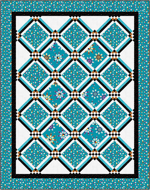 Jasmine: Feather Dreams (Turquoise)