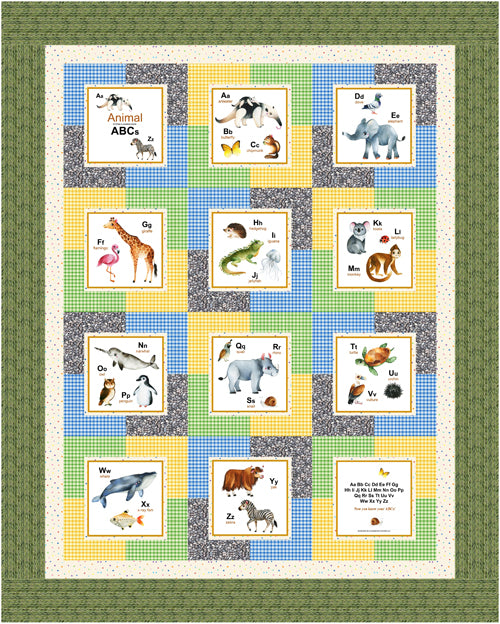 Squares within squares: Animal ABC's