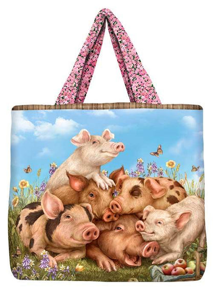 Think Happy Market Bag