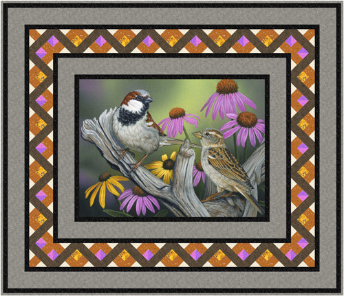 Woven Petals: His Eye is on the Sparrow