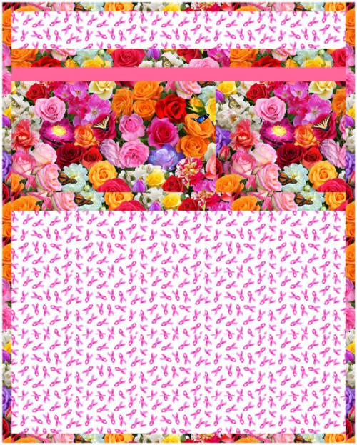 Yoga Mat - Pink Ribbons