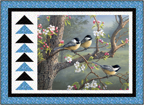 Magical Season: Chickadee Morning - Blue