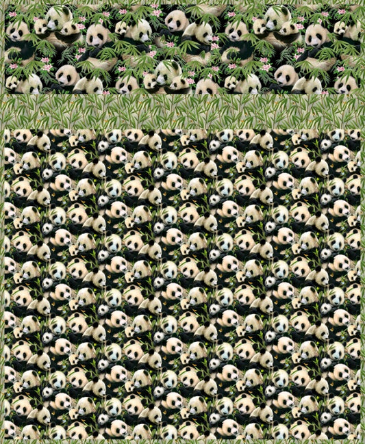 Packable Panda Quilt