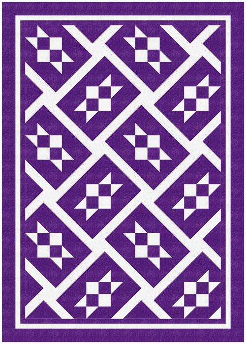 Oklahoma Windmills - Purple