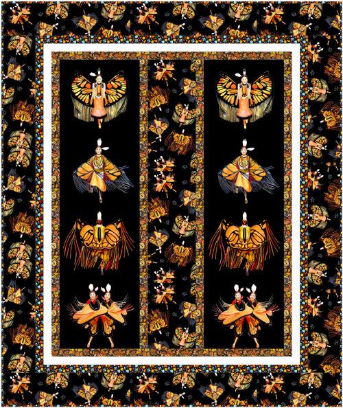 Dance of Beauty by Spool and Bobbin Quilting