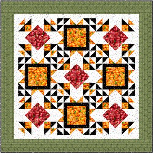 For Ginni - Fruits by Spool and Bobbin Quilting