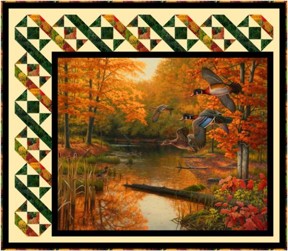 Golden Flight by Pine Tree Country Quilts
