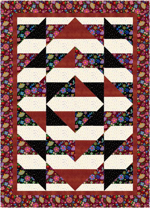 Good Luck: Grandma's Garden by Spool and Bobbing Quilting