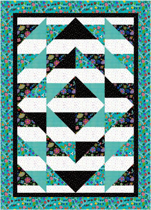 Good Luck: Grandma's Garden<br>& Spring Majesty by Spool and Bobbing Quilting