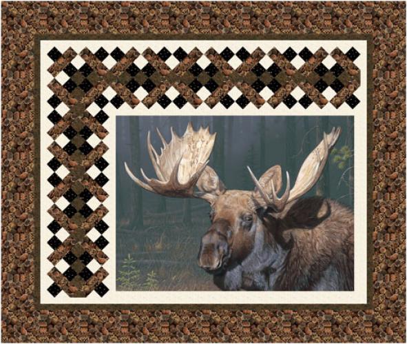 Nature's Sidewalk: Too Close for Comfort by Spool and Bobbin Quilting