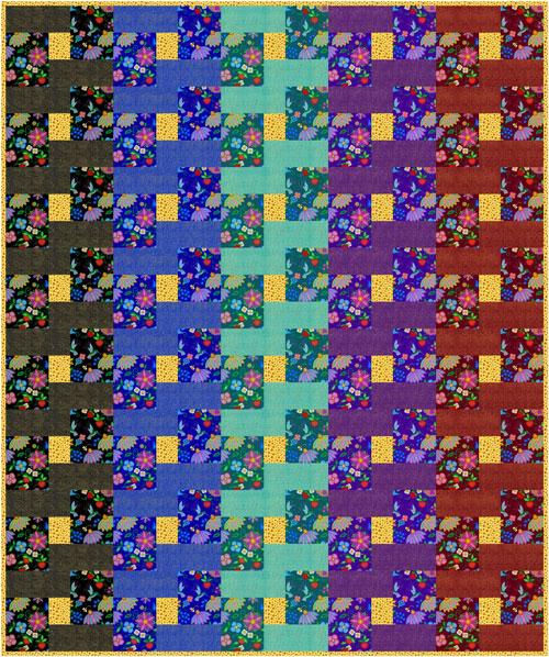 Offset & Opposite by Tourmaline & Thyme Quilts