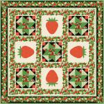 Strawberry Fields Forever by Tourmaline & Thyme Quilts