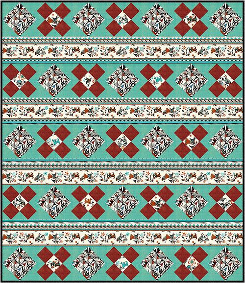 Trail Crossing - Heritage by Tourmaline & Tyme Quilts