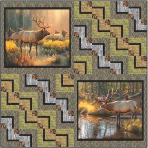 Wildlife Trails - Wall by Pine Tree Country Quilts